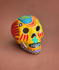 Calavera Artesanal de Cerámica de Alta Temperatura – Colección Folclor
