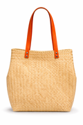 Bolsa Tote de Palma Natural Silueta Estructurada – Modelo Nsady