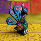 Set de 5 Alebrijes Miniatura de Madera de Copal
