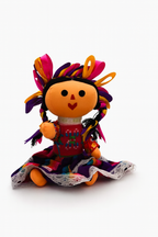 Muñeca Lele Tradicional – Artesanía Mexicana Bordada a Mano
